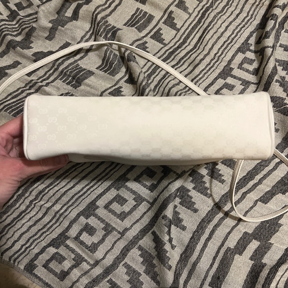 Sale🤩Gucci Vintage white micro gg canvas crossbody bag - Picture 3 of 8